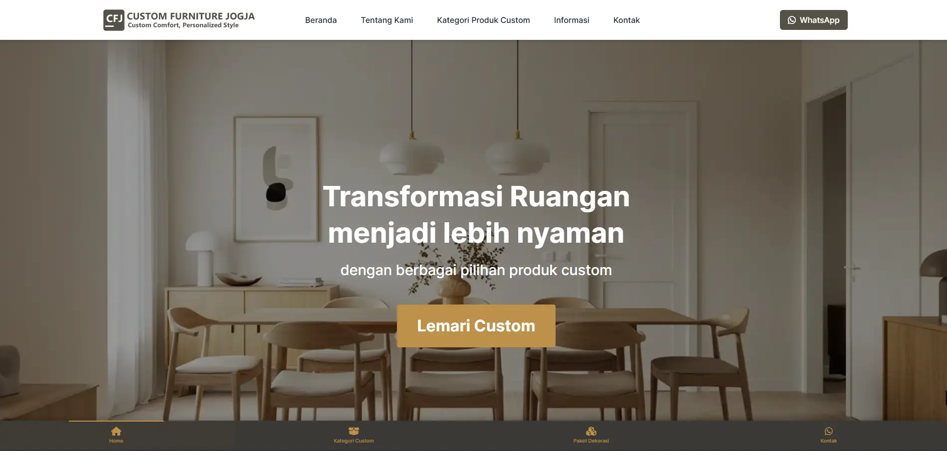 Toko Furniture Custom